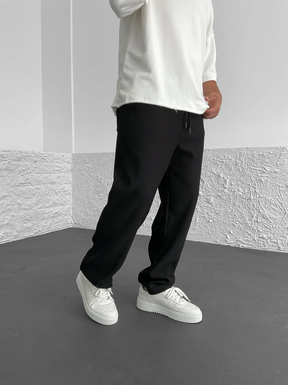 Ribbed Comfo Broek