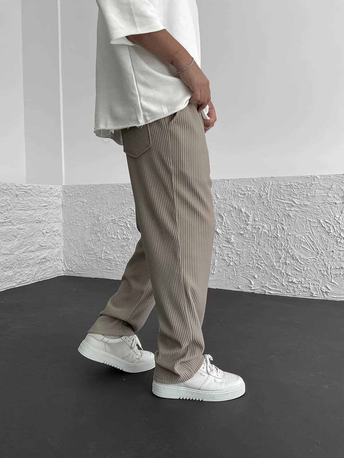 Ribbed Comfo Broek