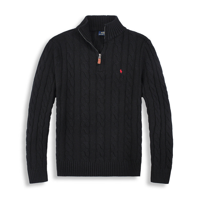 RL POLO® - Half-Zip Dubbel-Gebreid