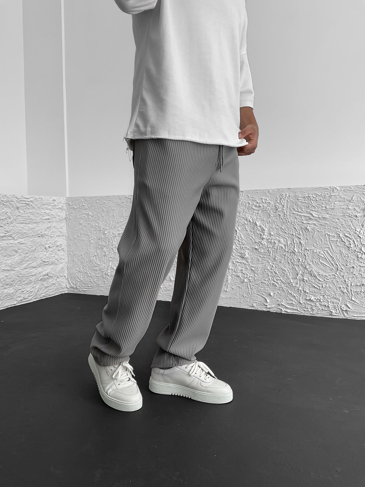 Ribbed Comfo Broek