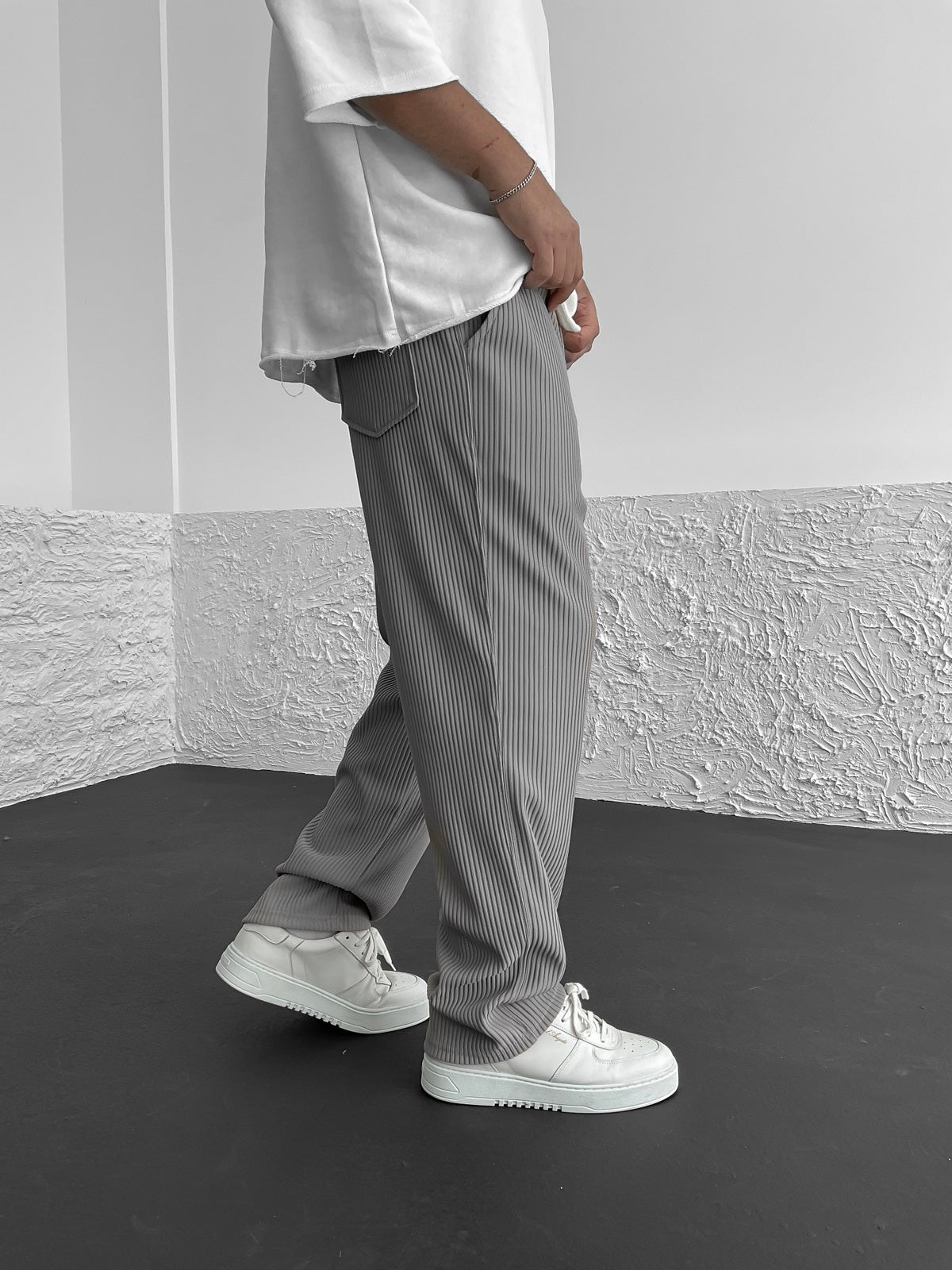 Ribbed Comfo Broek