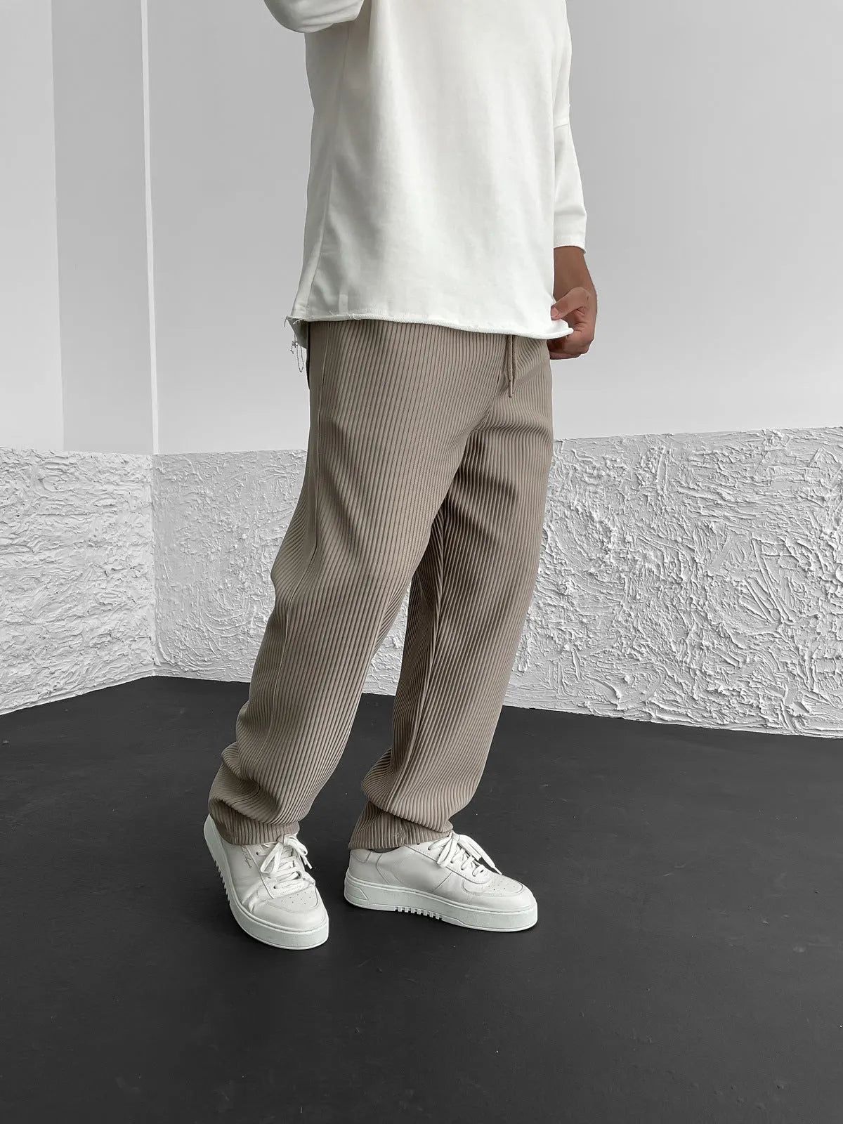 Ribbed Comfo Broek